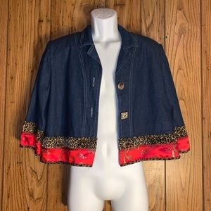 Nina Piccalino Vintage crop jacket
